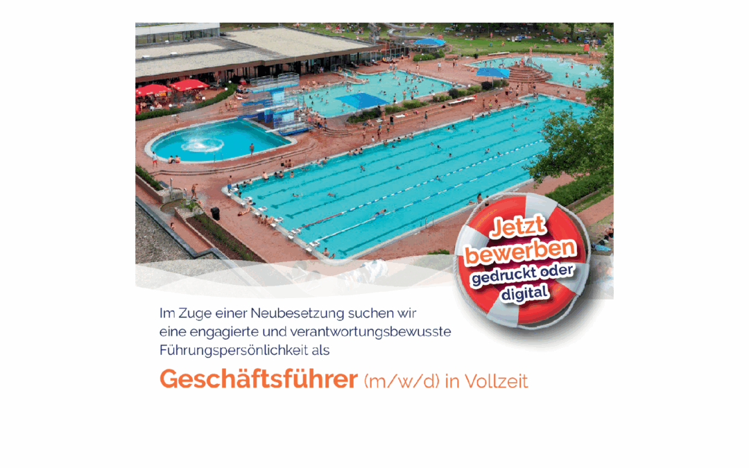 Geschäftsführer (m/w/d) in Vollzeit gesucht!