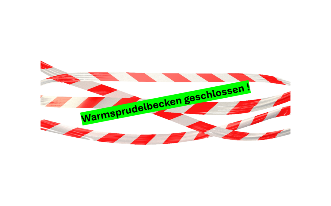 Warmsprudelbecken am 23.1. kurzzeitig geschlossen!