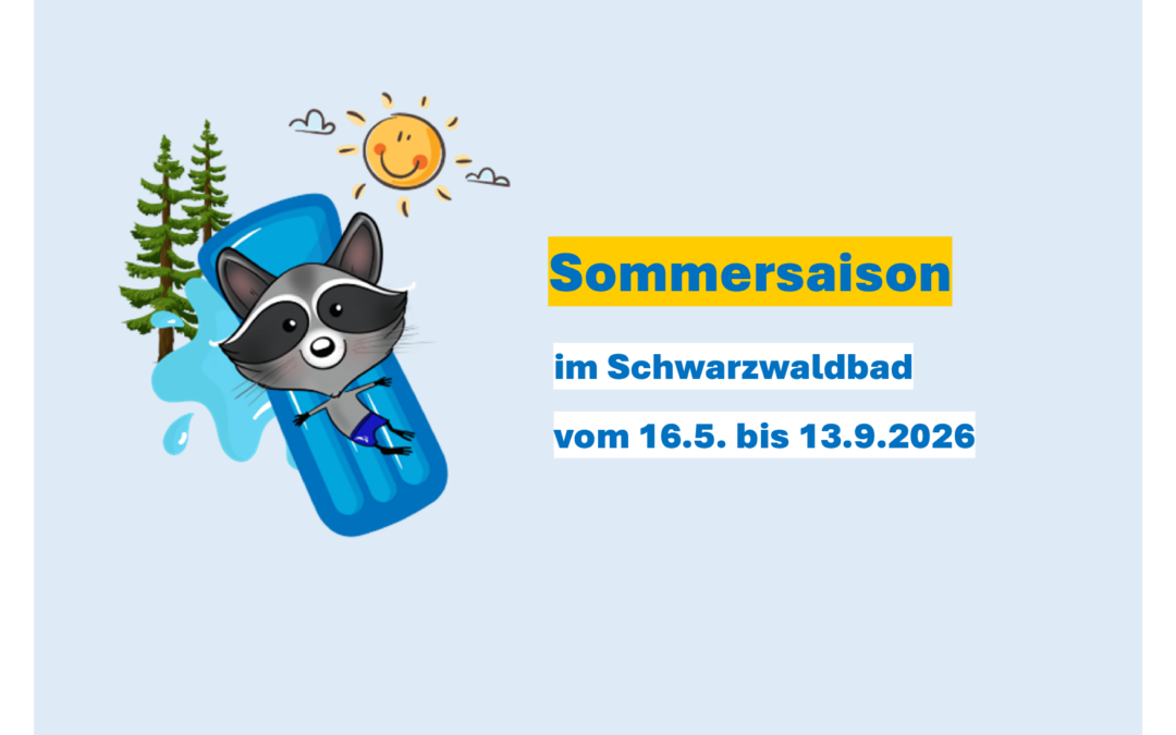 Start in die Freibadsaison am 16. Mai
