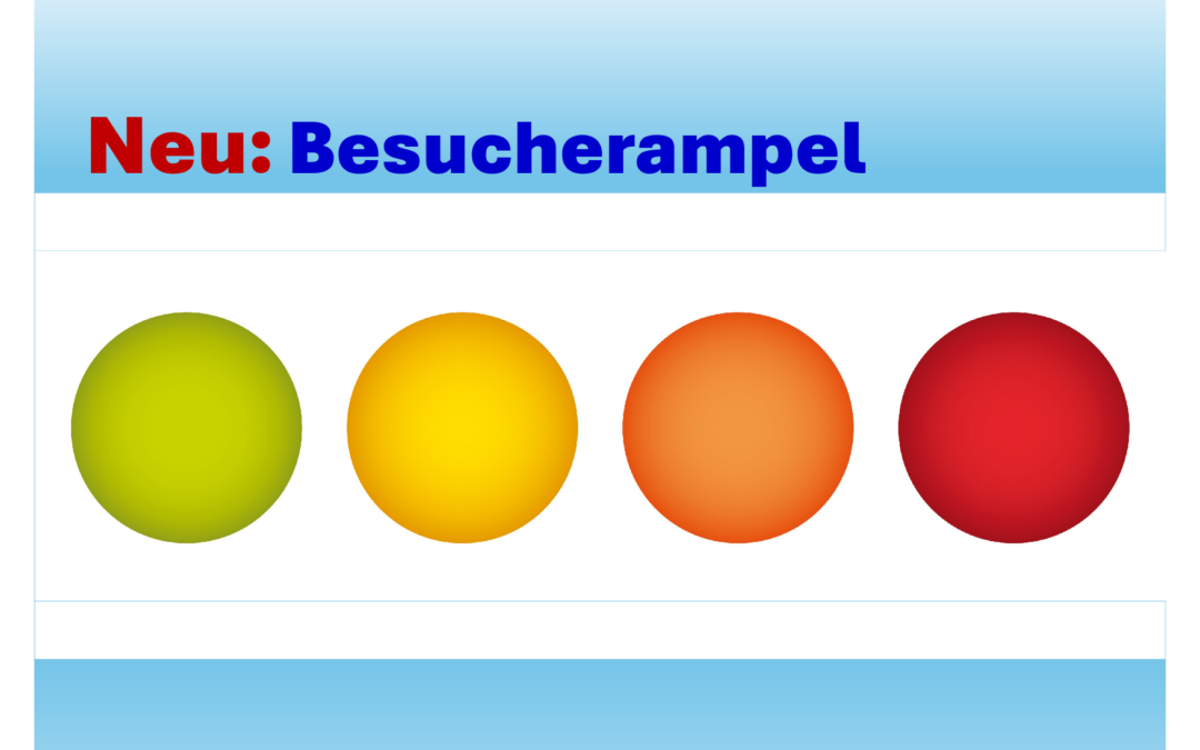 Neue Auslastungsanzeige (Besucherampel)