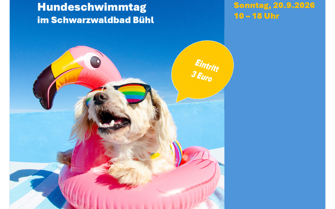 Hundeschwimmen am Sonntag, 20.9.26