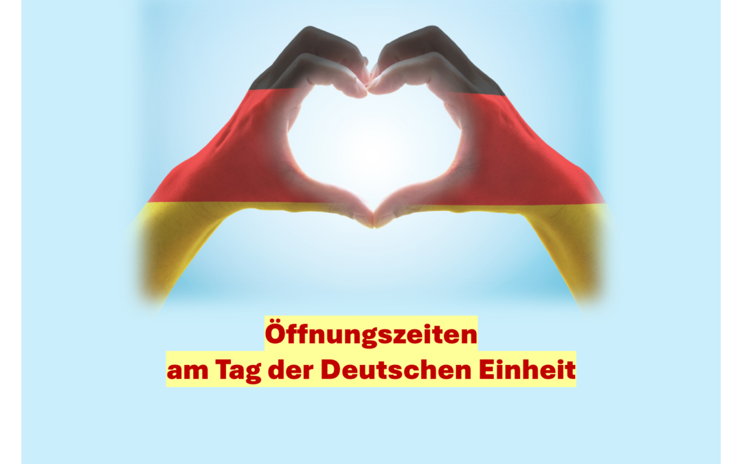Öffnungszeiten am 3. Oktober 2026