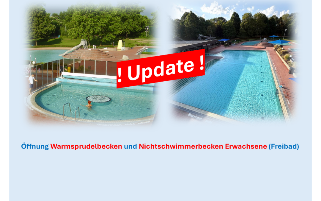 Spezielle Beckenöffnungen im Freibad…