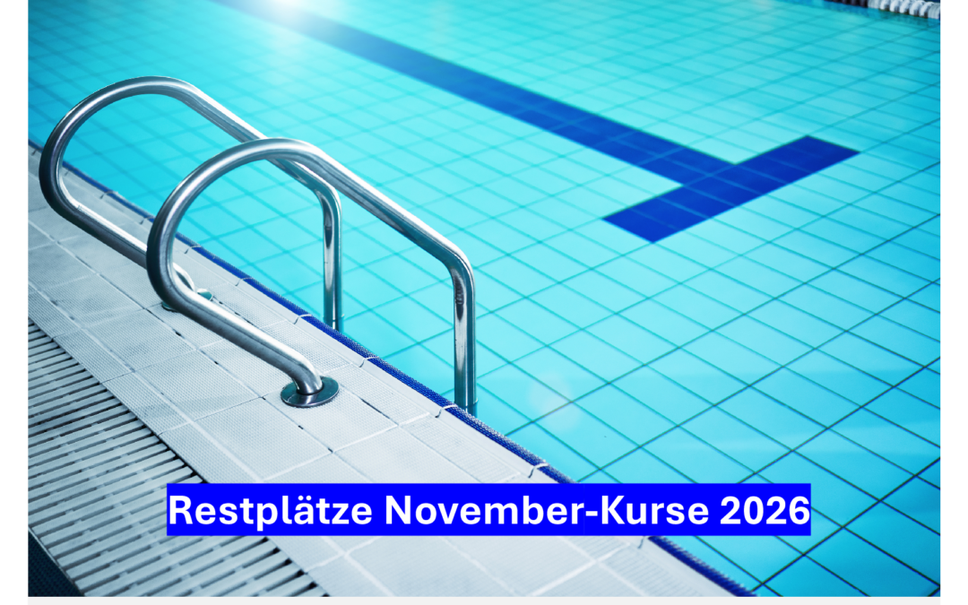 Freie Plätze in Schwimmkursen…